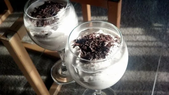 Himmlische zuckerfreie Bananenmousse