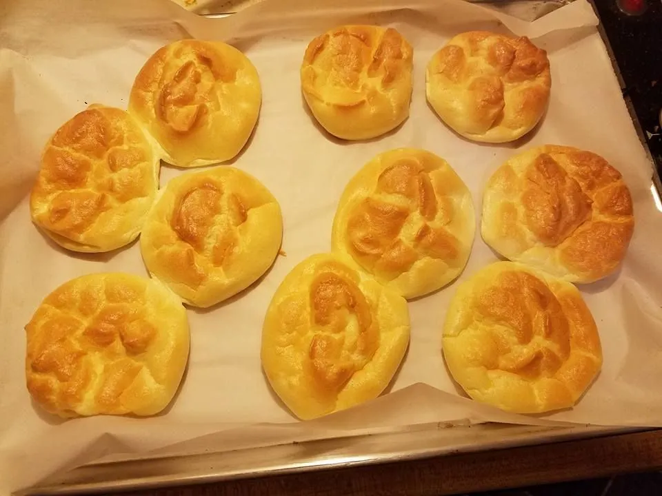 Wolkenbrot-Brötchen