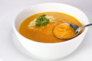 Gesunde Karottencremesuppe
