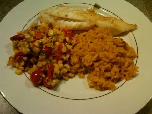 Frischer Mais-Koriander-Salat