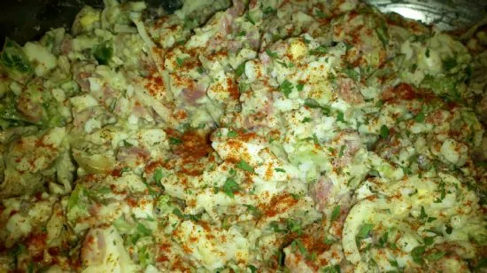 "Frühstücks-Omelette" Eiersalat