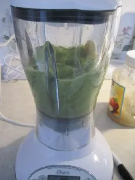 Grüner frischer Smoothie