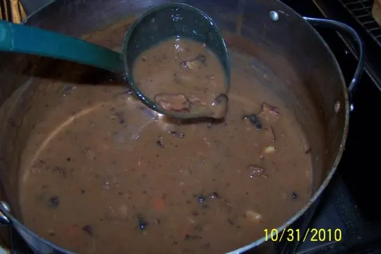 Rindfleisch- und Portabella-Eintopf