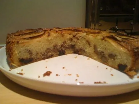 Dänischer Apfel- und Pflaumenkuchen