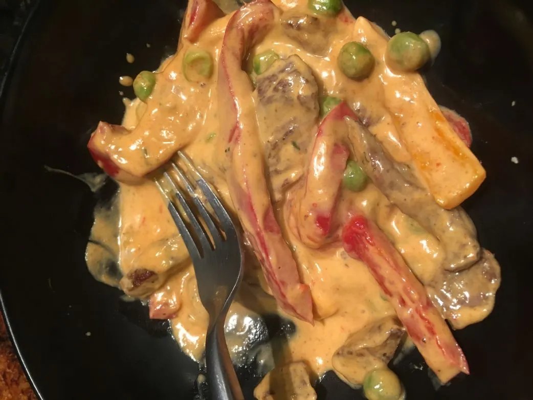 Scharfes Thai-Rotes-Curry-Rindfleisch