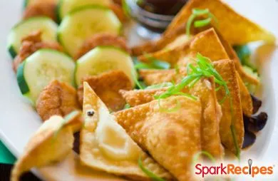 Leichte Garnelen-Potstickers