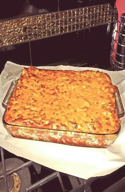 Käse-Manicotti - eine Portion entspricht einem Röhrchen