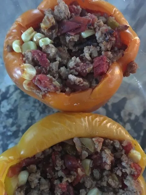 Stuffed Peppers, Tex Mex Style