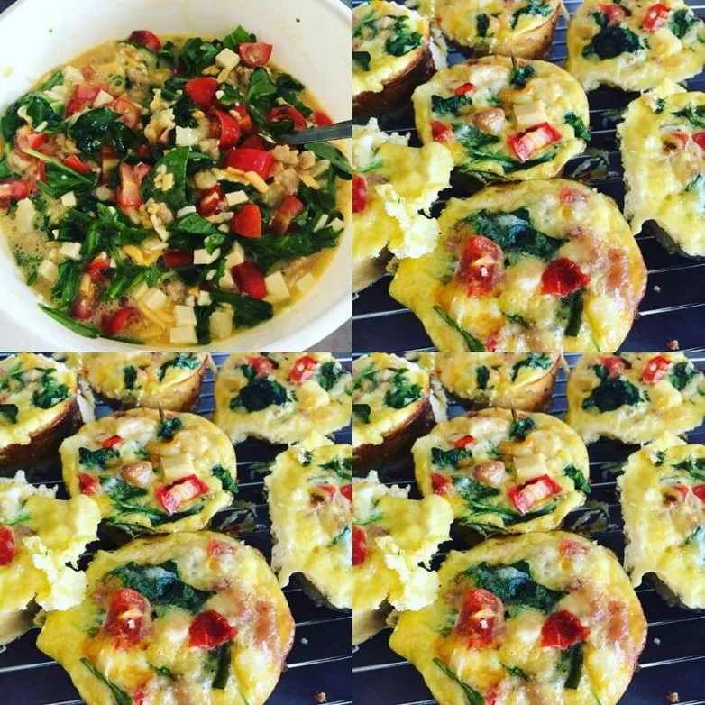 Mizz Moxie's Vorratsomelette-Muffins