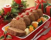 Einfacher Fleischlaib aus dem Süden