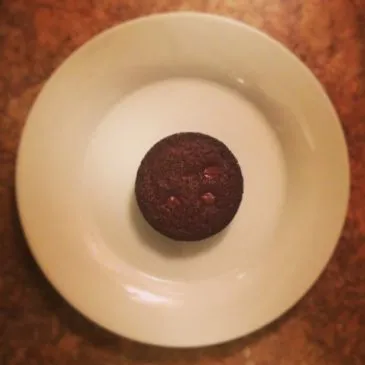 Brownie-Muffins aus Weizenkleie und Mandelmehl - 3 g Kohlenhydrate