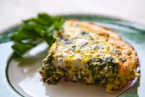 Spinat-Frittata