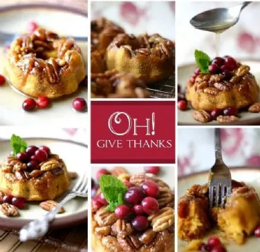 Kürbis-Cranberry-Pekan-Bundt-Kuchen