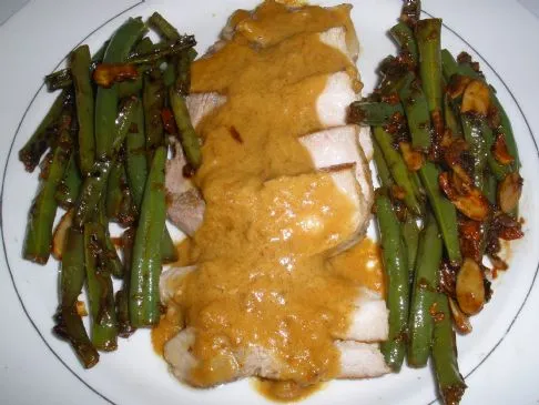 LC Schweineschnitzel mit Senfsauce