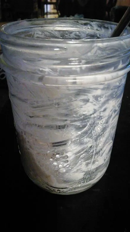 Apfel-Zimt Kühlschrank-Haferflocken