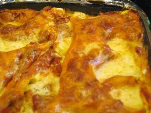 Tomaten-Basilikum-Lasagne mit Prosciutto