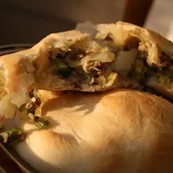 Runza-Kohl-Fleischtaschen