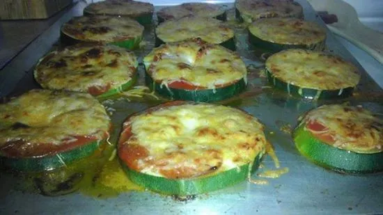 Zucchini-Pizza