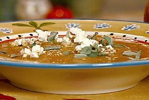 Kümmel-Kürbissuppe