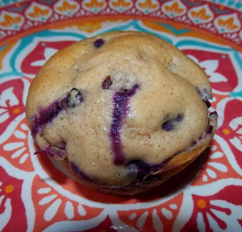 Blaubeer-Muffins mit wenig Natrium