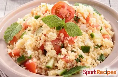Mediterraner Couscous-Salat