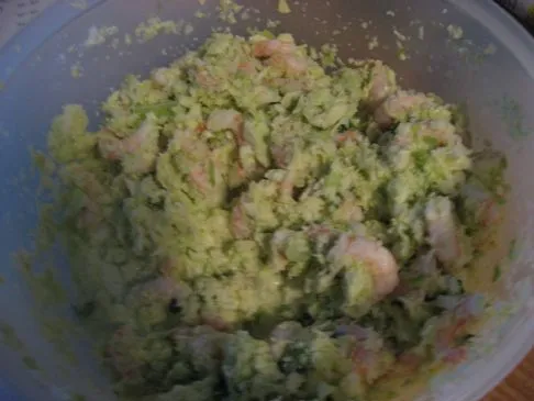 Einfacher Garnelensalat