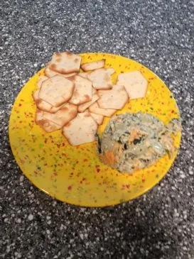 Veganer cremiger Spinat-Artischocken-Dip