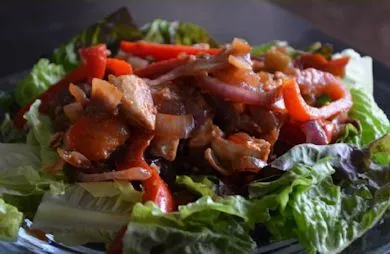 Einfache Paleo-Hähnchen-Fajitas