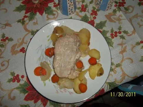 Schweinekotelett im Folienpaket