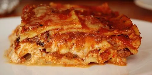 Einfache Fleischlasagne