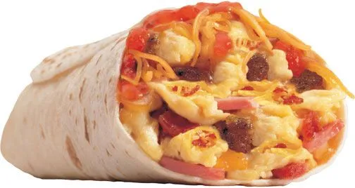 Fetter Frühstücks-Burrito