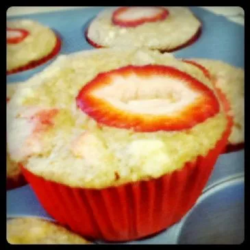 Gesunde Rhabarber-Muffins