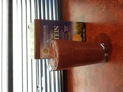 Protein-Beeren-Bananen-Shake