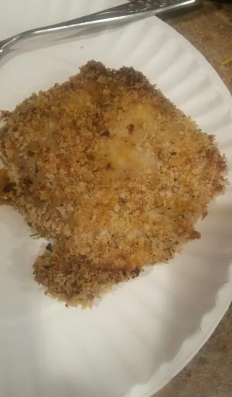 Überbackene Parmesan-Schweinekoteletts