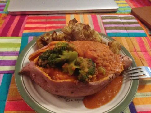 Thailändische Linsen mit Brokkoli und Karotten