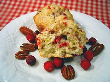 Vegane Fruchtige Orange-Pekan-Muffins