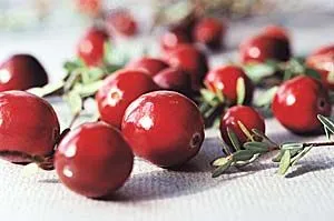 Brauner Reis/Apfel-Cranberry-Dessert