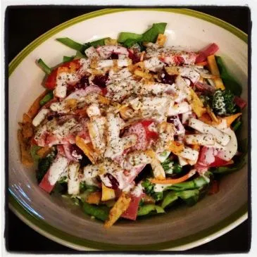 Jens Lieblingssalat (ohne Dressing)