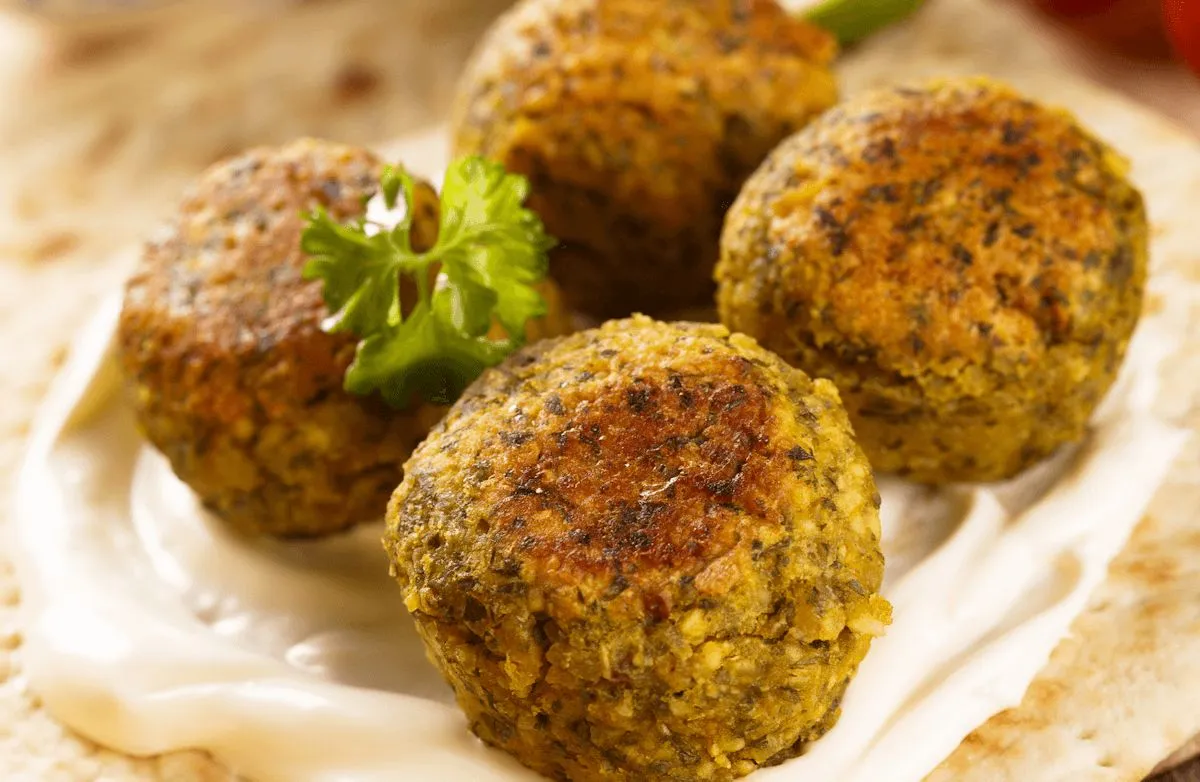 Gebratene Falafel