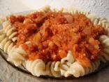 Linsen-Tomaten-Pasta-Sauce