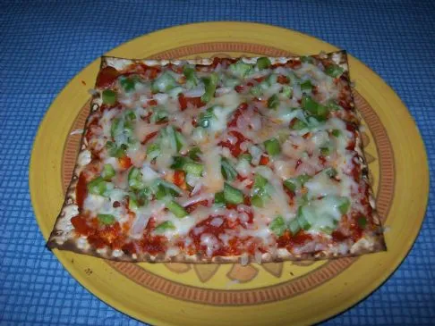 Matze-Pizza - Vegetarisch