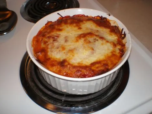 Ricotta-Auflauf mit geröstetem Rinderfilet