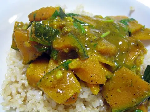 Kokosmilch & Kabocha-Curry