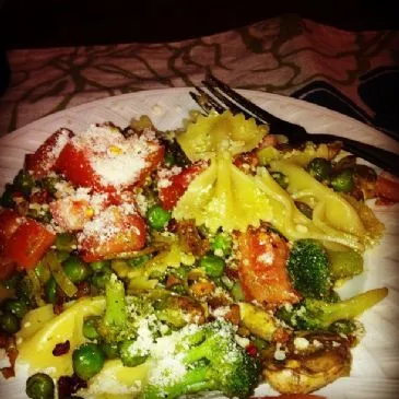 Frische und leichte Pesto-Pasta