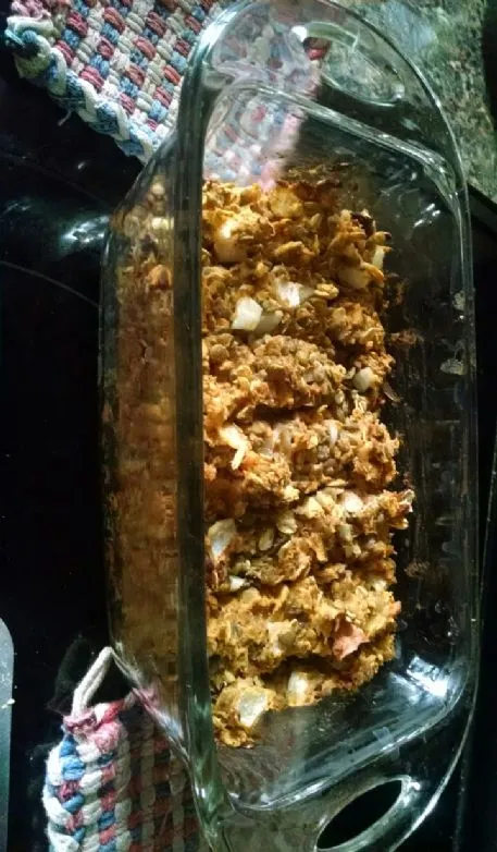 Vegetarischer Linsenbraten