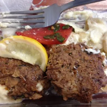 Knusprige Thunfisch-Patties