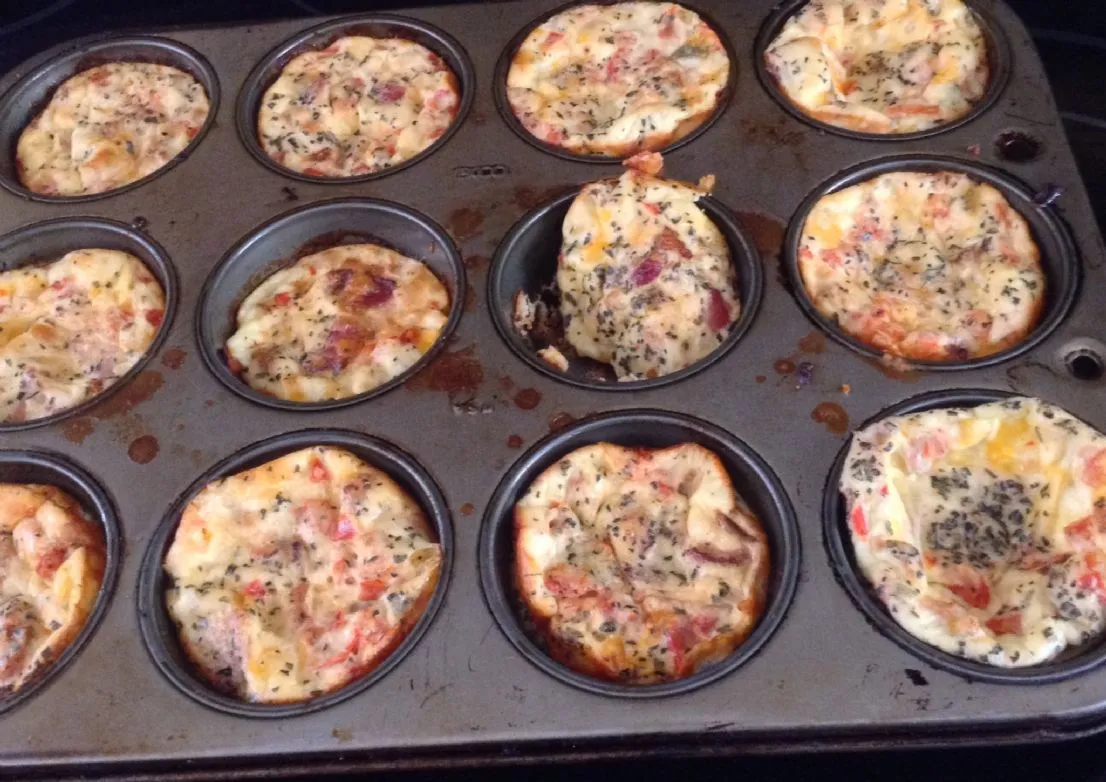 NachoNite Reste Quiche Muffins