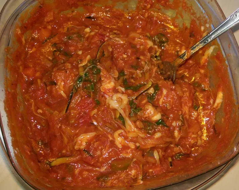 Käse-Zoodle-Pfannenpasta