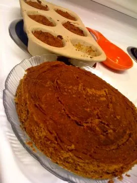 Glutenfreie Paleo-Protein-Kürbiskuchen/Muffins