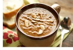 Kürbis-Schwarze-Bohnen-Suppe